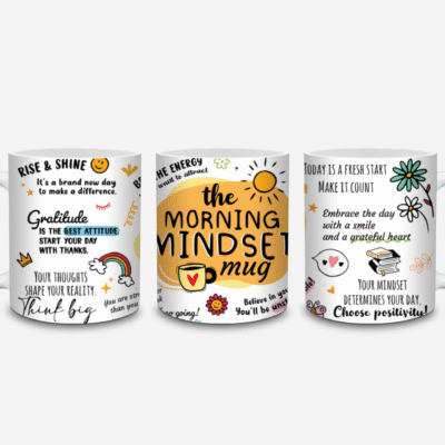 The Morning Mindset Mug – Sip with Positivity