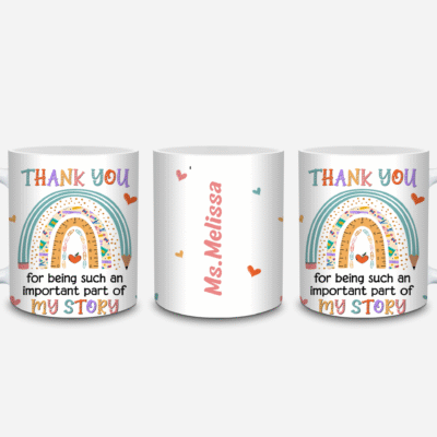 Thank You Mug – A Heartfelt Token of Gratitude for Teachers