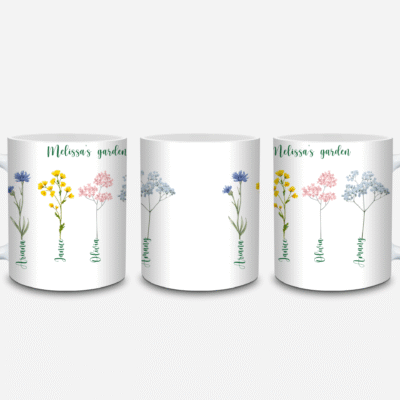 Personalised Garden Mug – Bloom With Love